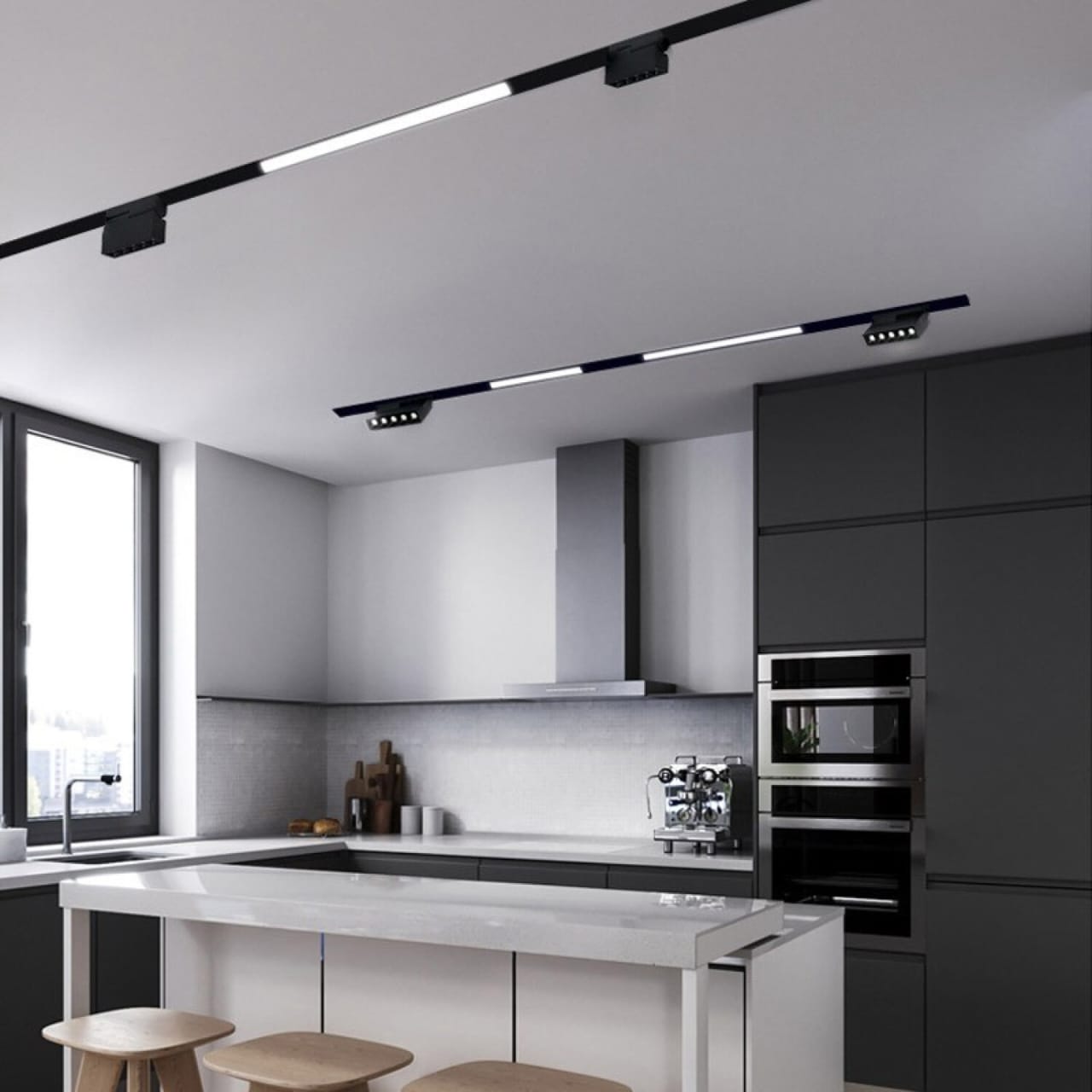 decoración y accesorios - RIELES MAGNETICOS PERFILES MAGENTICOS  7