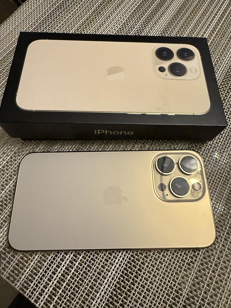 celulares y tabletas - Iphone 13Pro Gold - 512GB (como nuevo) 1