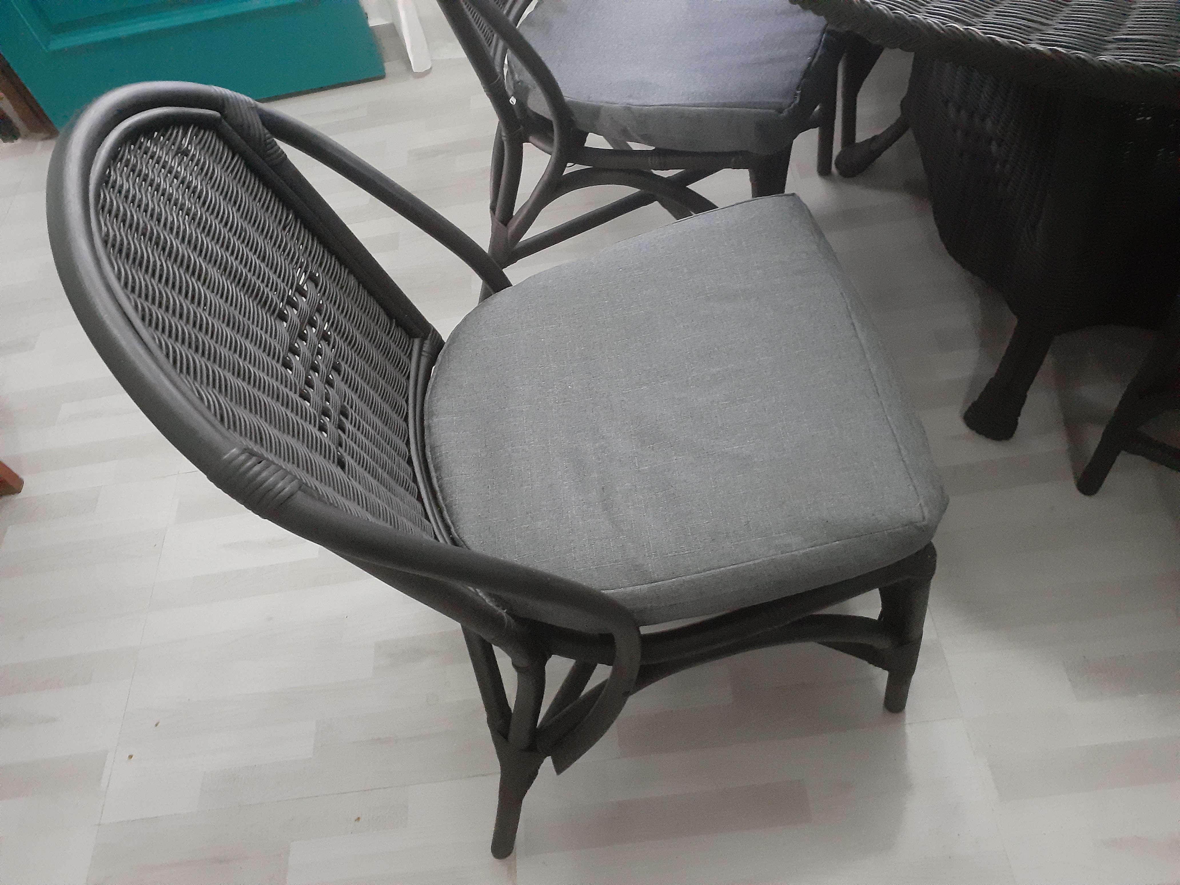 muebles y colchones - Comedor en mimbre y ratan 3