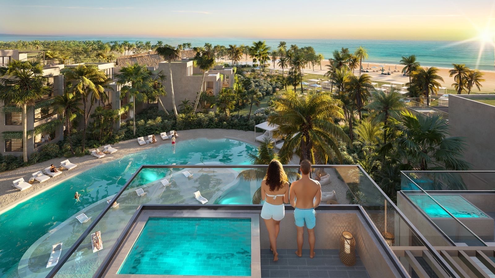 apartamentos - venta de apartamentos primera línea de playa en las terrenas samana vista al mar 0