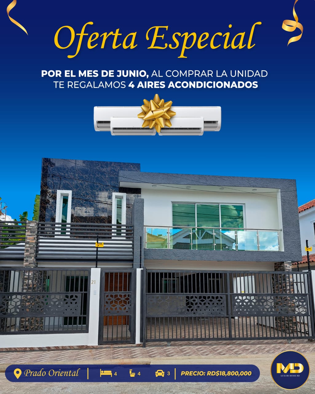 casas - Se Vende Casa de lujo con piscina ubicada en Prado Oriental, Aut. de San Isidro 0