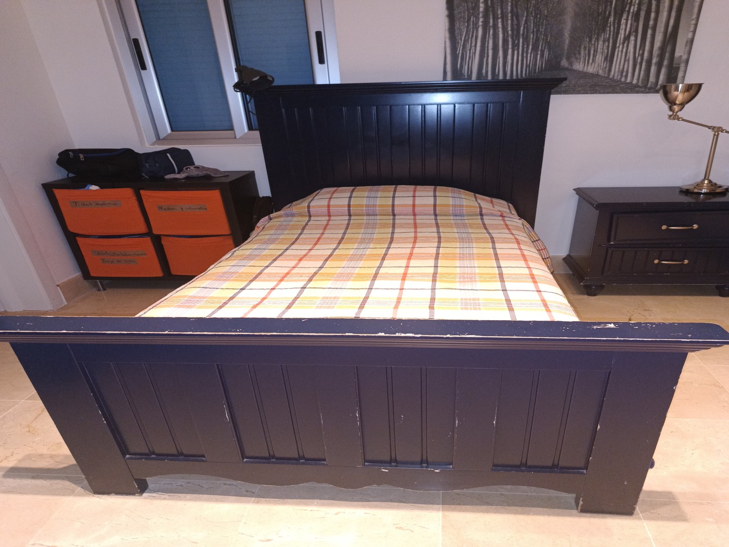 muebles y colchones - Cama ilumel y colchón Simmons c/pillow top

