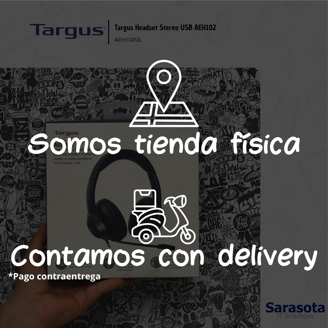 accesorios para electronica - Targus Headset Stereo USB AEH102 3