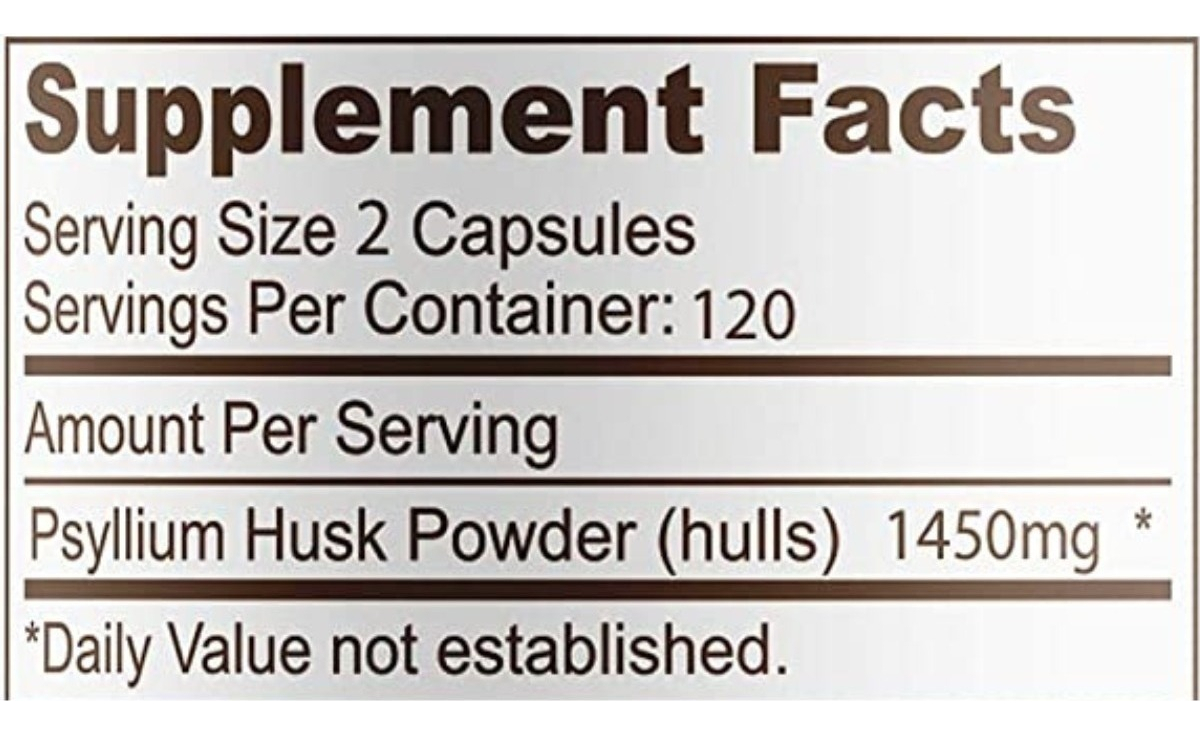 Salud y Equipamiento Médico - Psyllium 240cap Number One 1