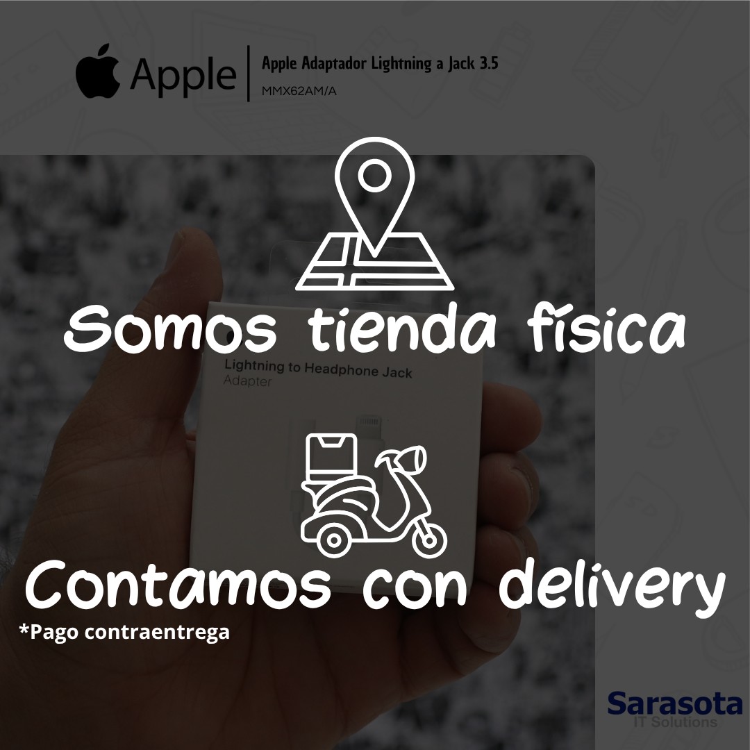 accesorios para electronica -  Adaptador Lightning a Jack 3.5mm Apple MMX62AM/A 2