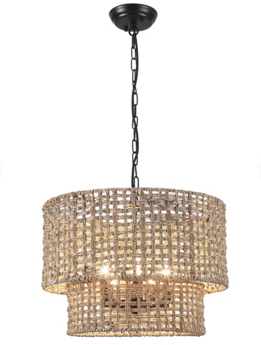 decoración y accesorios - Lampara de Bamboo, Estilo Bohemia  1