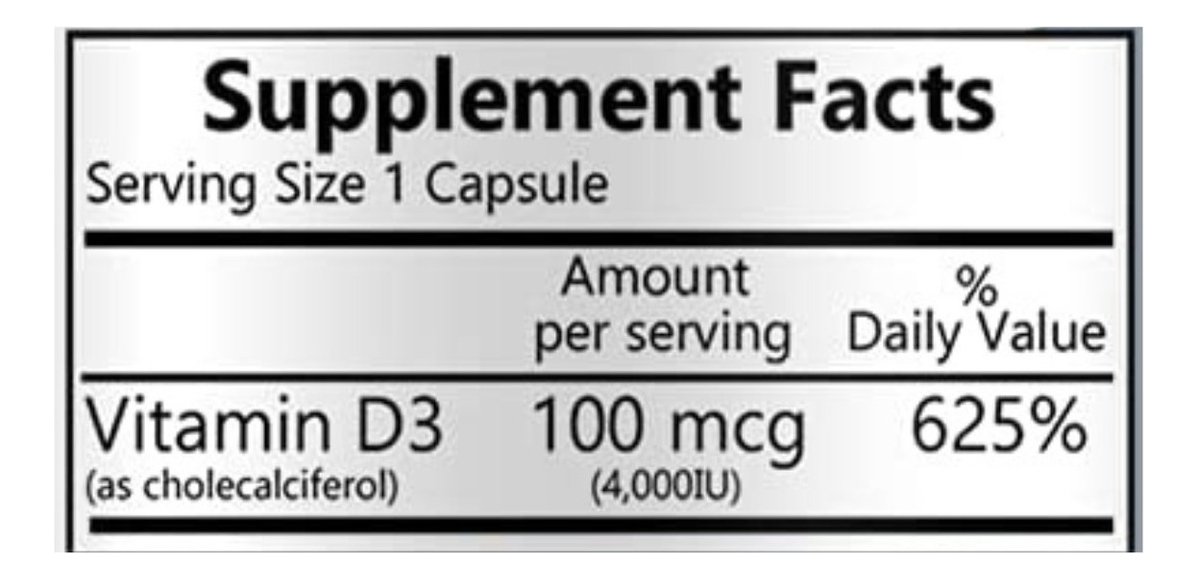Salud y Equipamiento Médico - Vitamina D3 Bio-innovations Pha 1