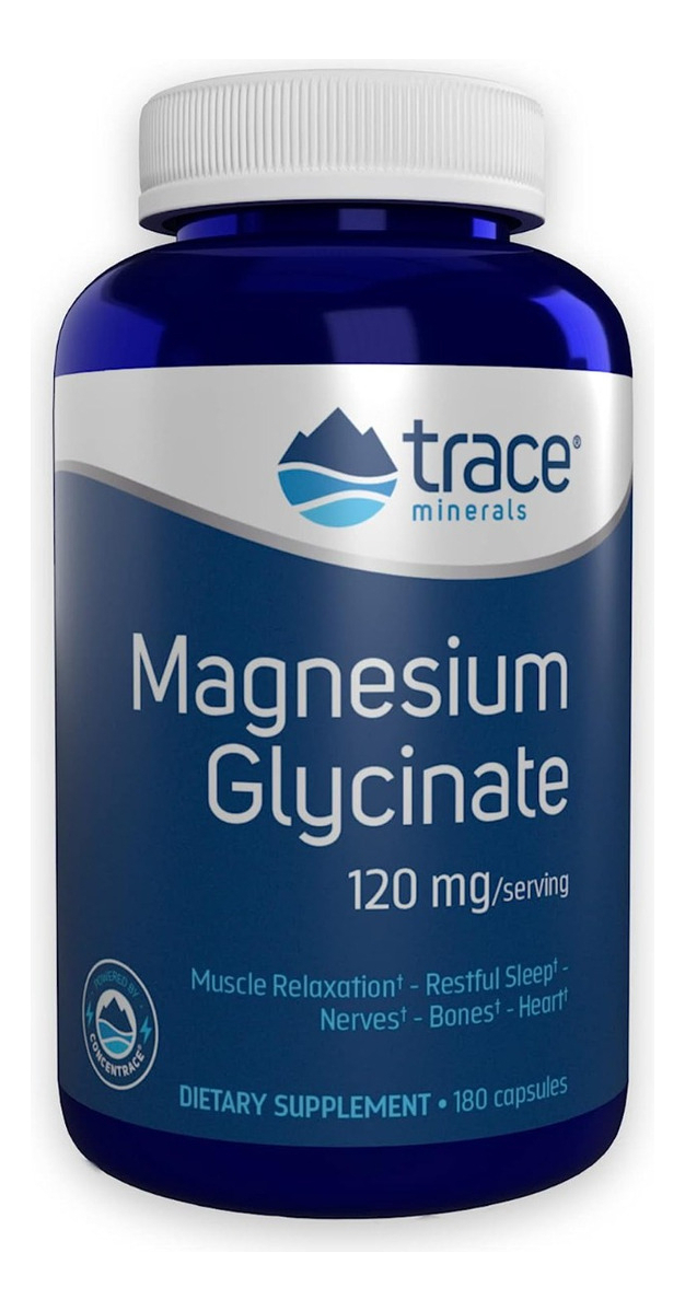 Salud y Equipamiento Médico - Glicinato Magnesio 180cps 120mg 0