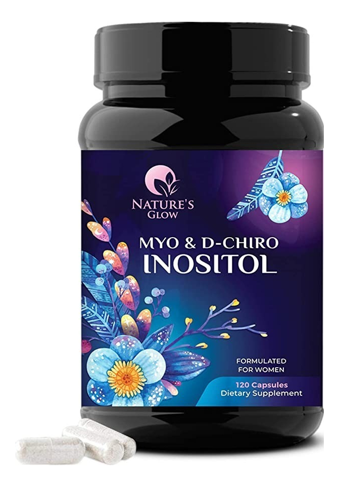 Salud y Equipamiento Médico - Inositol 120 capsulas Nature's Glow 0