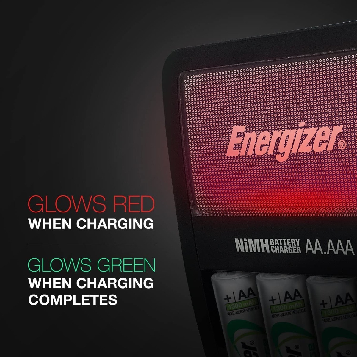 Salud y Equipamiento Médico - Cargador Bateria Energizer Con 4 Baterías Aa Nimh Recargable 5