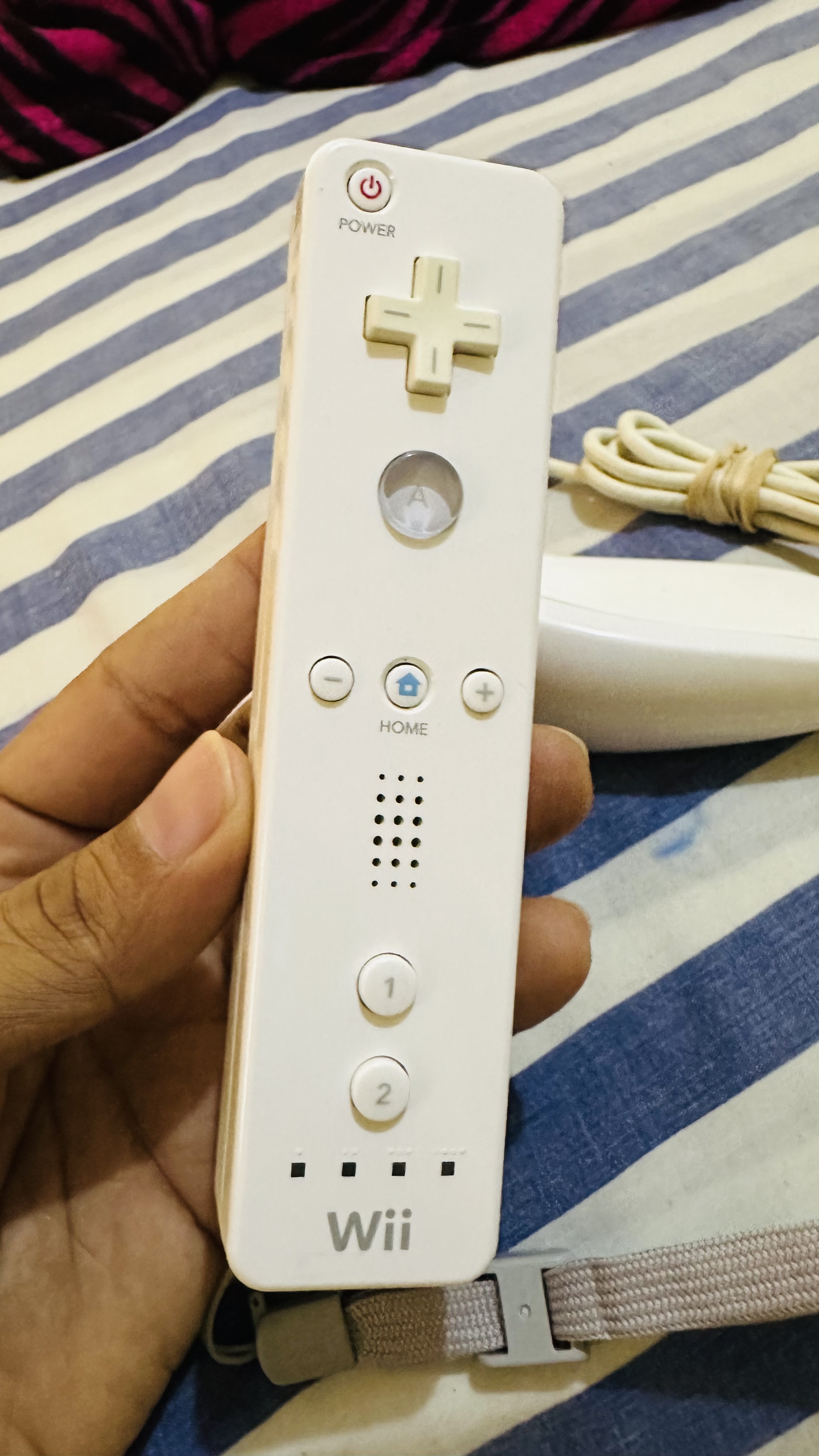 consolas y videojuegos - WII REMOTE ORIGINAL CONTROL BLANCO  WII CON NUNCHU 5