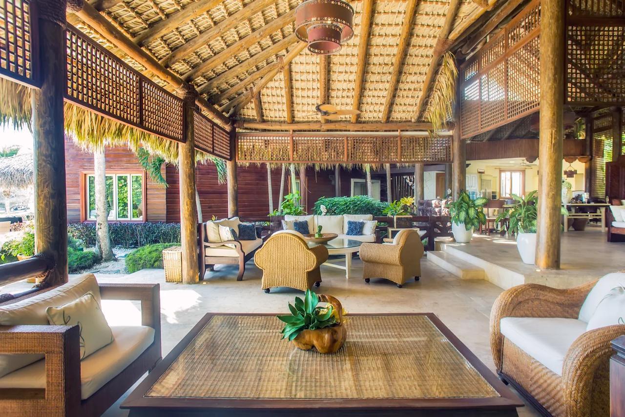 casas vacacionales y villas - Villa Oceanfront, Cap Cana. 5