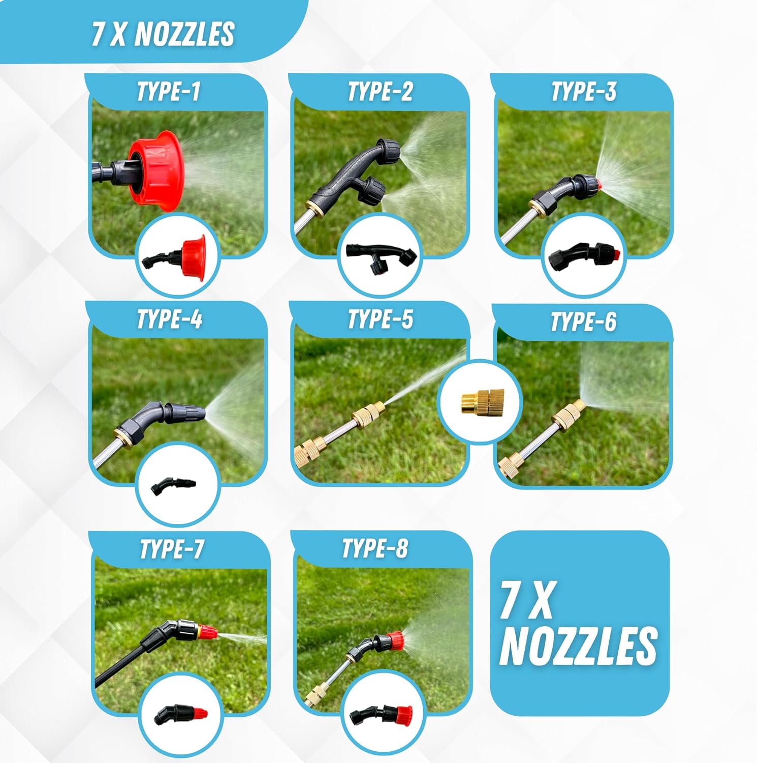 herramientas, jardines y exterior - ociador de mochila de 4.2 galones con batería 5