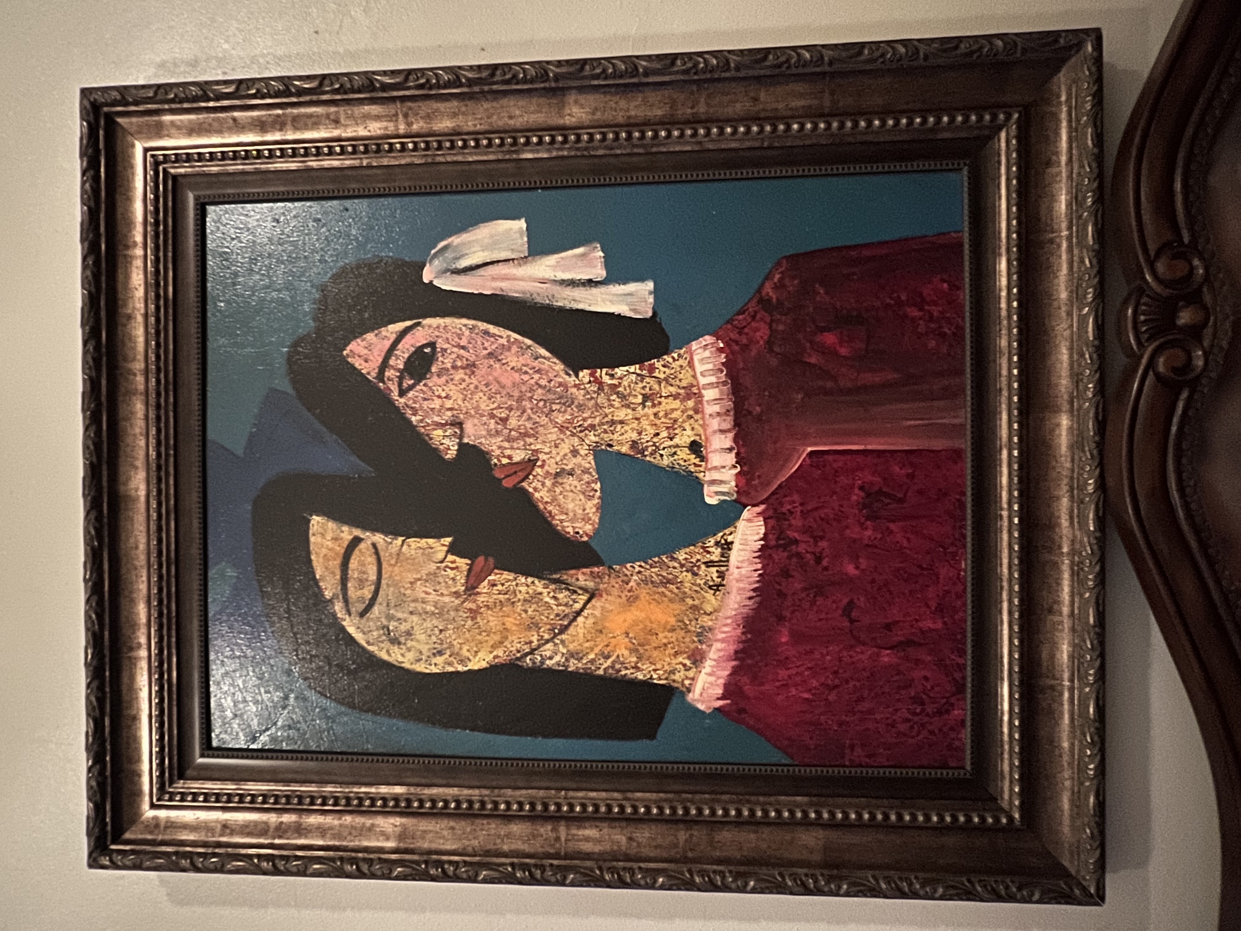 arte y antigüedades - Cuadro de Alberto Ulloa (con su certificación)🎨🖼️🖌️ 1