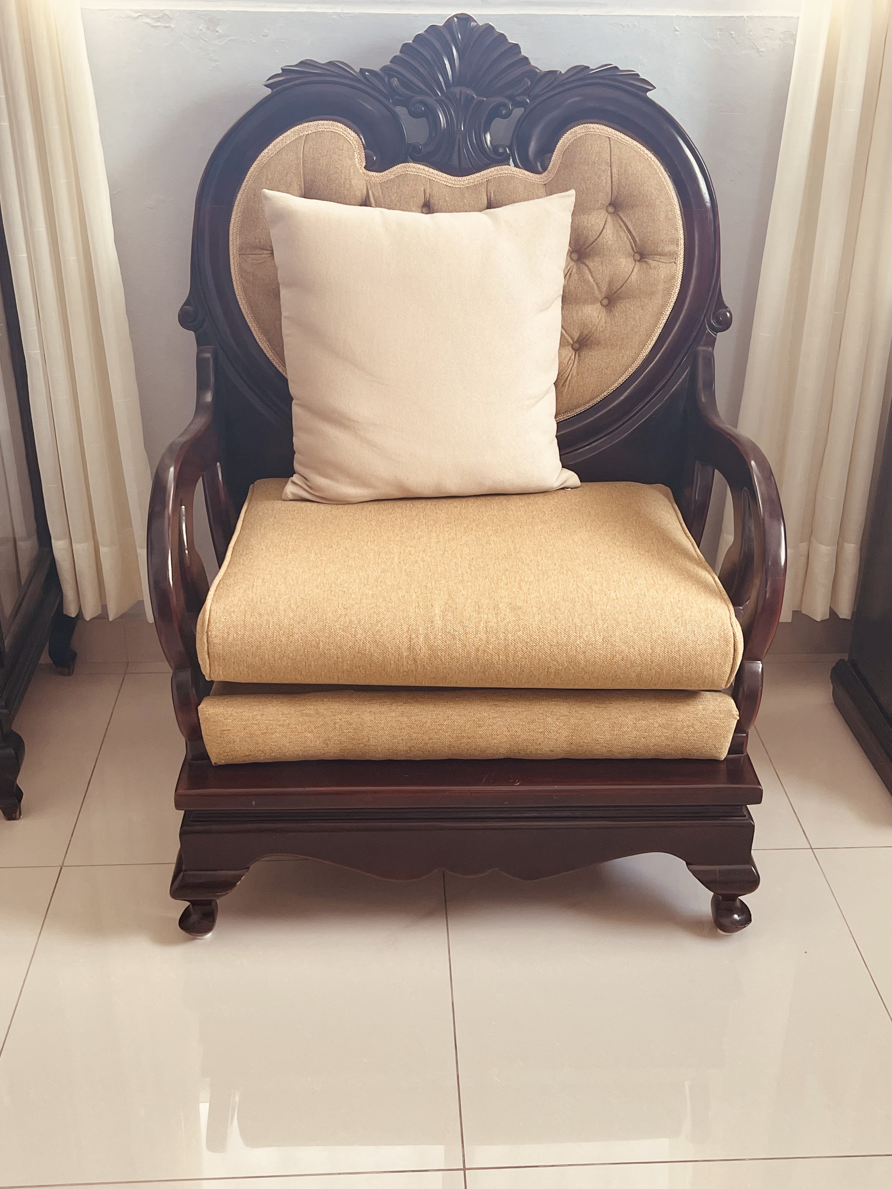 muebles y colchones - Muebles en caoba como nuevo  4
