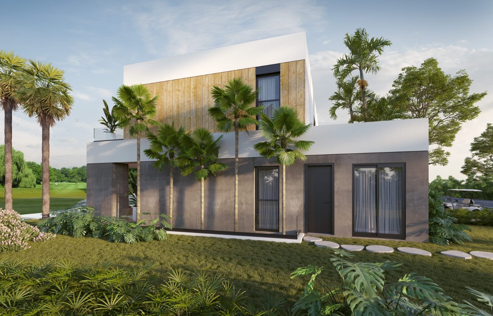 casas vacacionales y villas - Villa de Lujo con Increible Vista en Exclusivo Residencial de Cap Cana  6