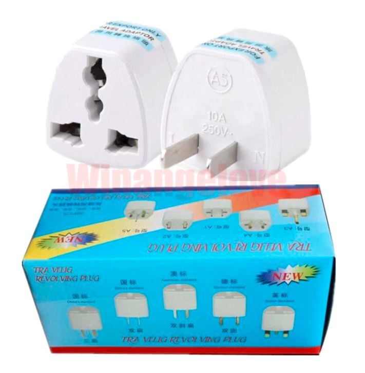 accesorios para electronica - Adaptador de corriente enchufe europeo a americano