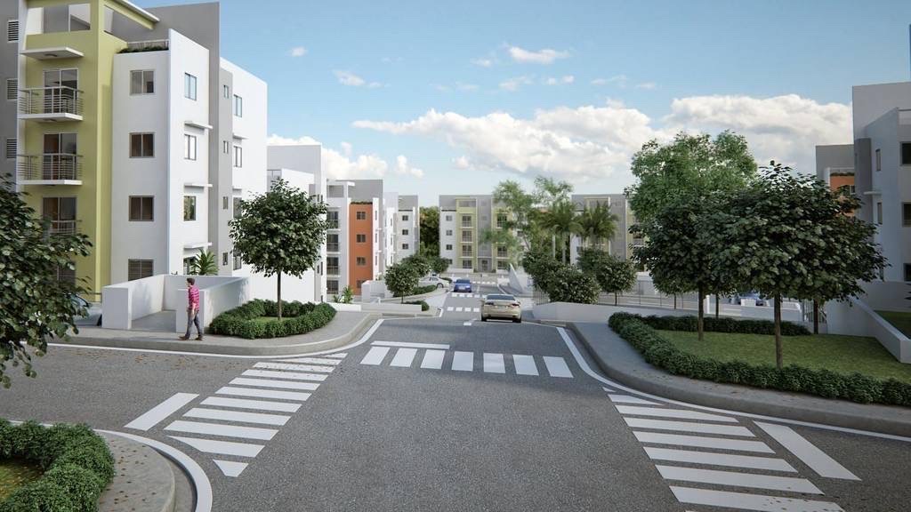 apartamentos - venta de apartamentos jardines de la colonia Villa mella Santo Domingo  7