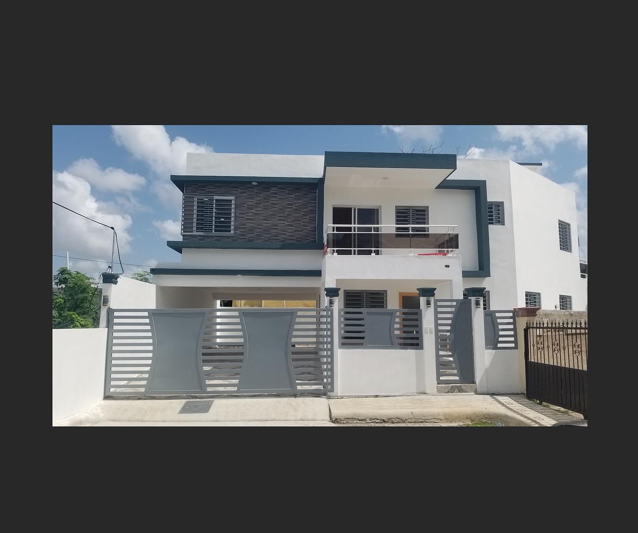 casas - CASA NUEVA CON SU TITULO - LISTA PARA ENTREGA - 2 NIVELES - 297 m2 - CON HIERROS 6