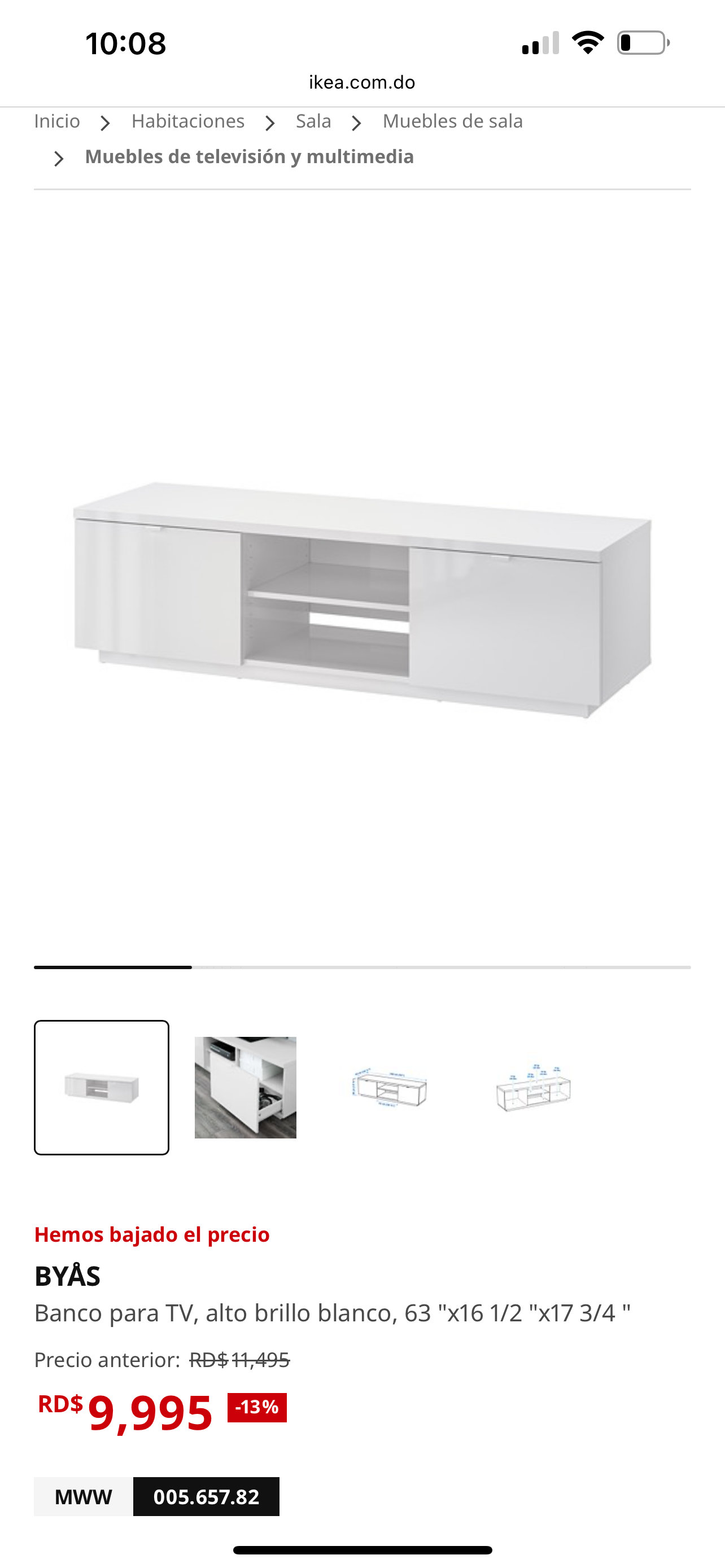 muebles y colchones - Mueble para TV  1