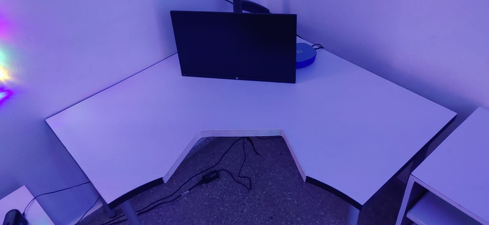 muebles y colchones - Escritorio IKEA de esquina, modificado GAMER 1
