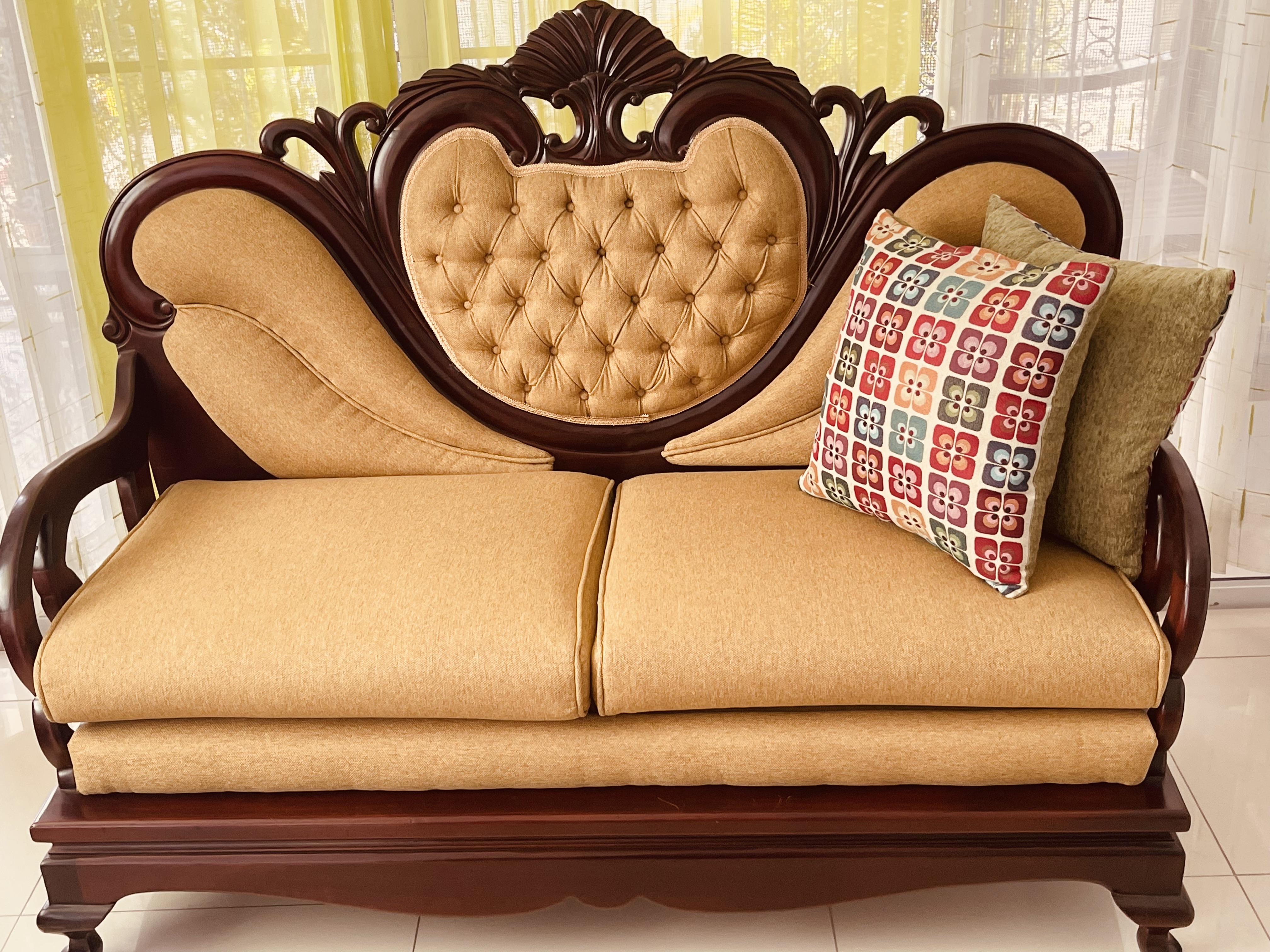 muebles y colchones - Muebles en caoba como nuevo  1