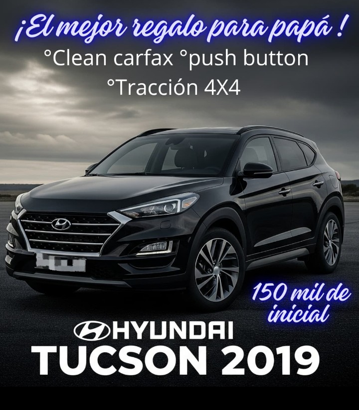 jeepetas y camionetas - Hyundai Tucson 2019 Clean Carfax
 0