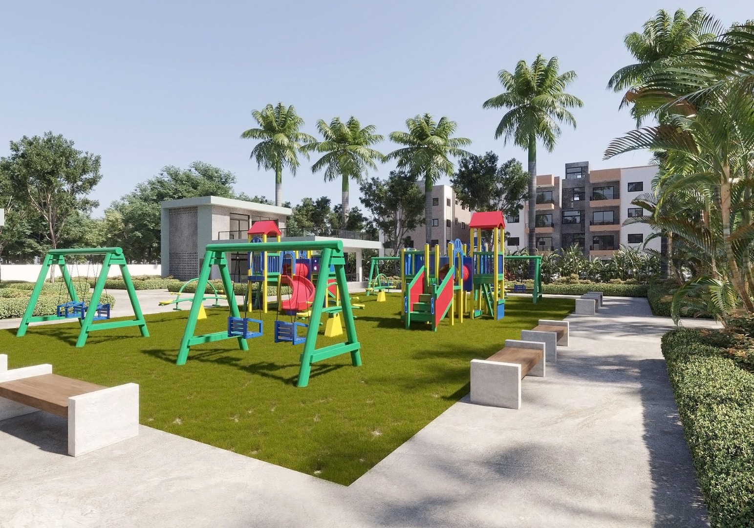 apartamentos - Venta de Proyecto de apartamento en San Antonio Guerra, Carretera Mella. 7