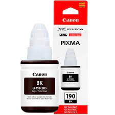 impresoras y scanners - BOTELLA DE TINTA CANON 190 NEGRA 127ML 0