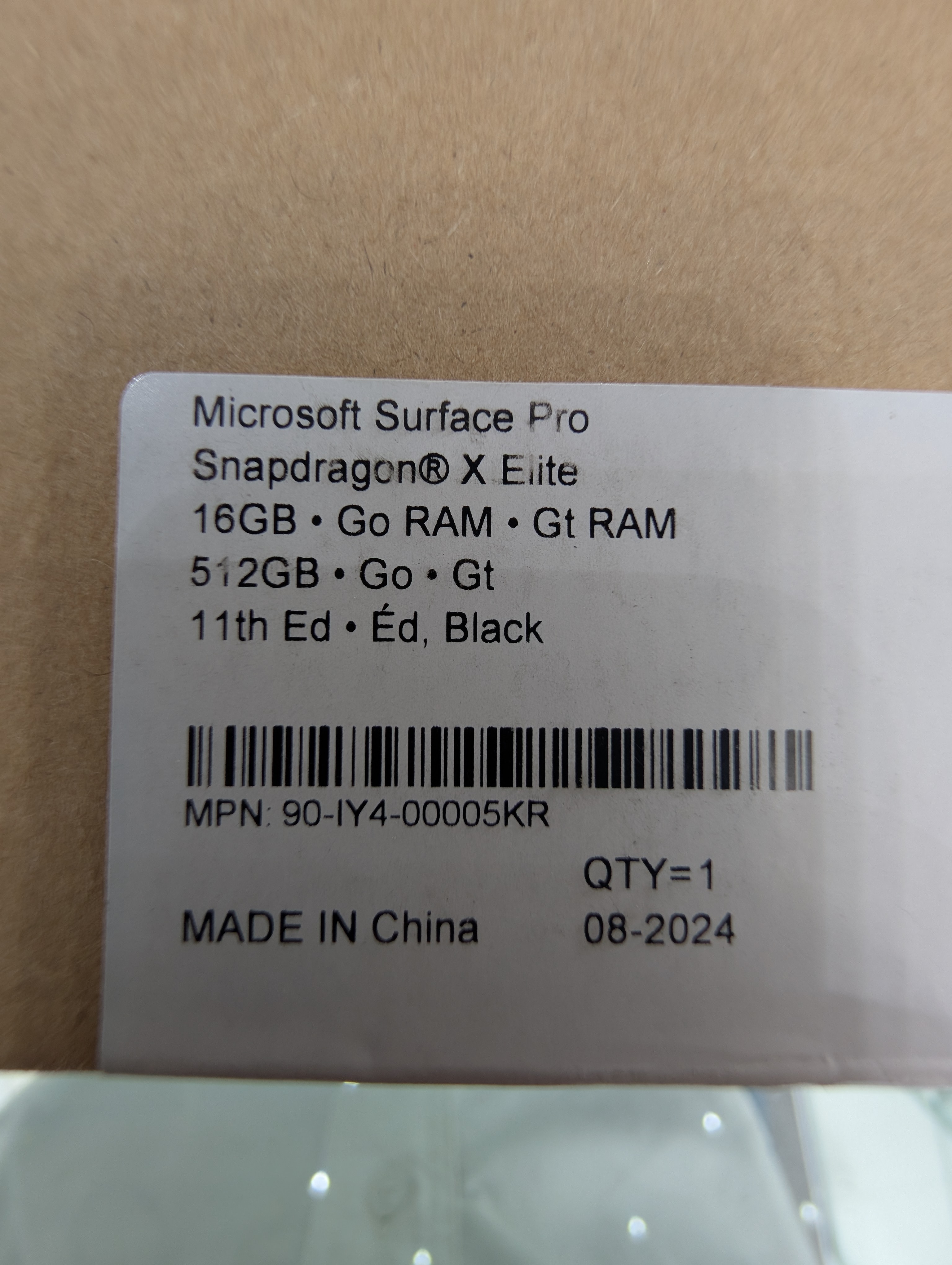 computadoras y laptops - Surface Pro 11 OLED 512GB 16GB Snapdragon X Elite 2