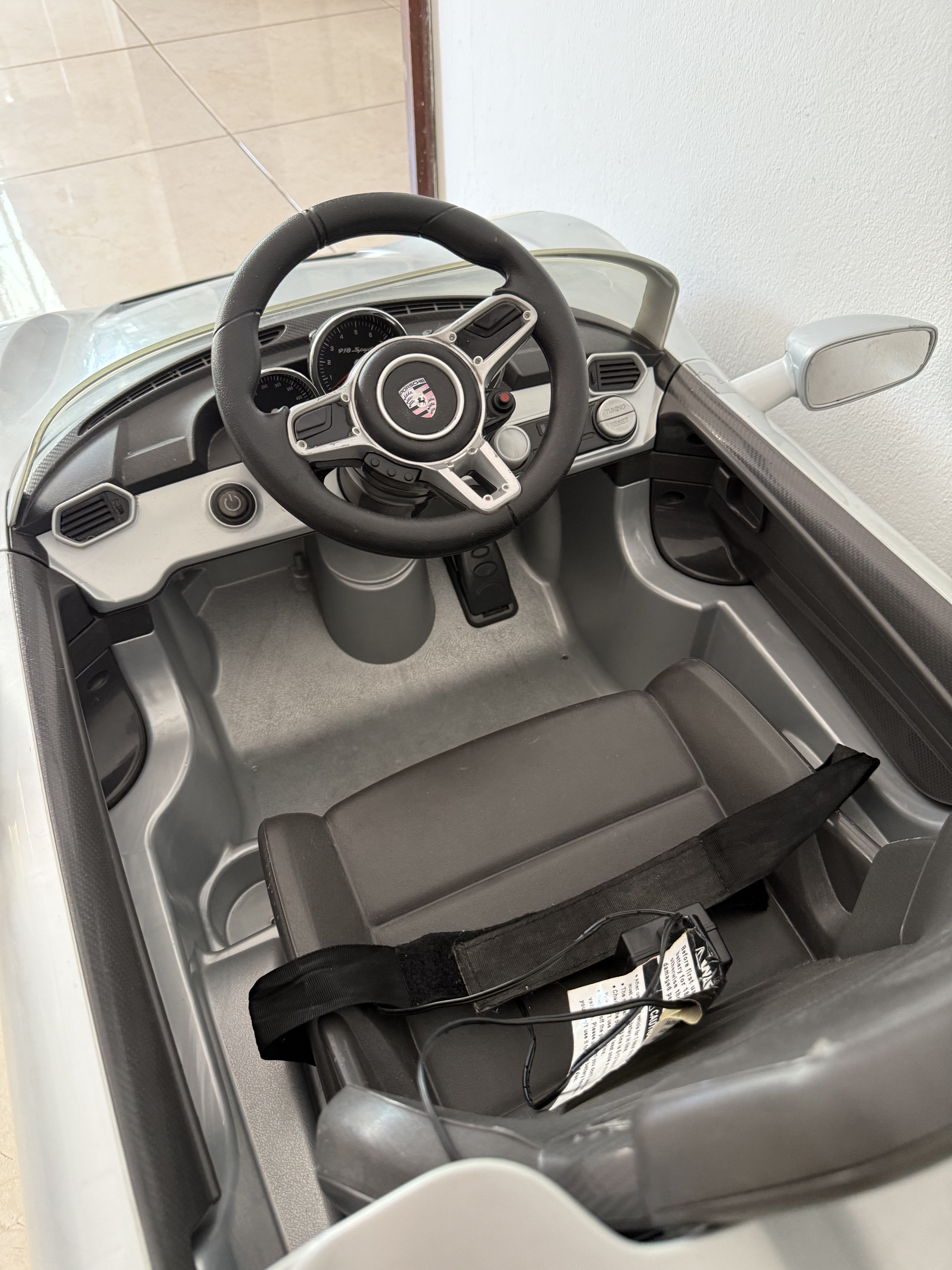coches y sillas - carro electrico Porsche para niños desde 3+ años  2