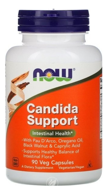 Salud y Equipamiento Médico - Candida 90 Caps Now Foods 0