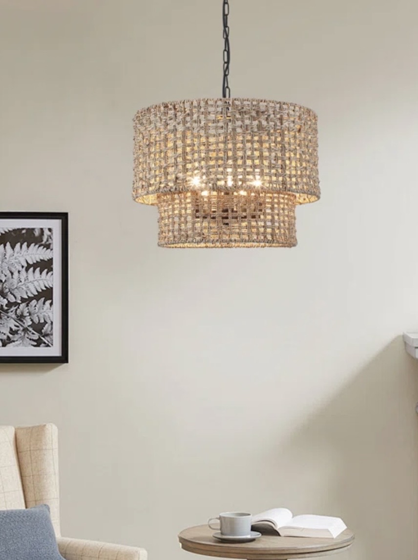 decoración y accesorios - Lampara de Bamboo, Estilo Bohemia  2