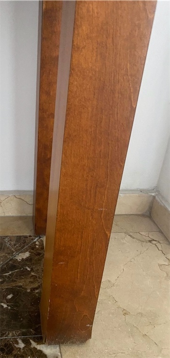muebles y colchones - Credenza en madera nogal 2