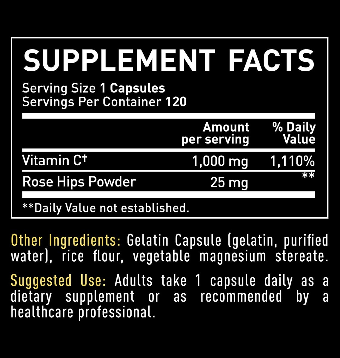 Salud y Equipamiento Médico - Vitamina C Zeal Naturals 1000mg - - Unidad A $1936 1