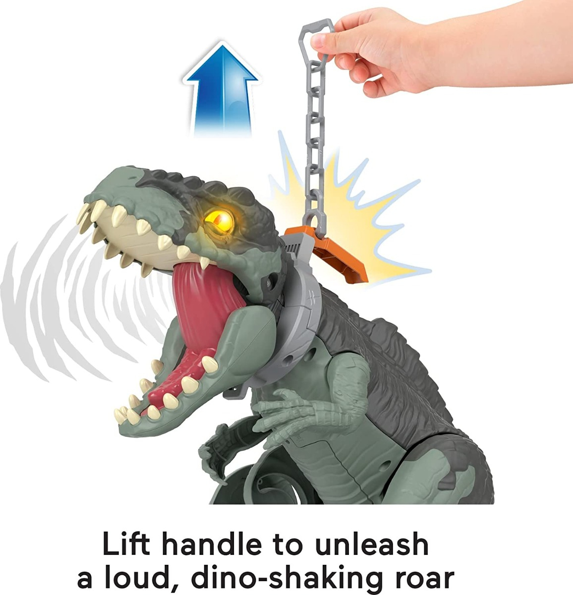 Salud y Equipamiento Médico - Dinosaurio Jurassic World Dominion Imaginext Luces Y Sonidos 4