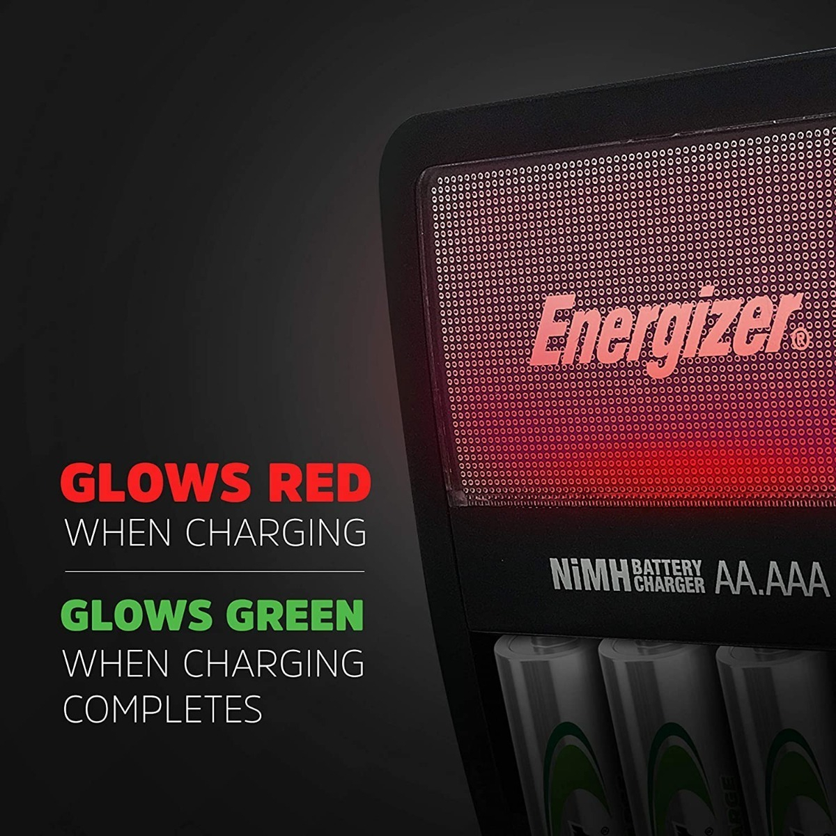 Salud y Equipamiento Médico - Cargador Bateria Energizer Con 4 Baterías Aa Nimh Recargable 6