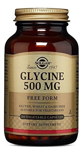 Salud y Equipamiento Médico - Solgar Glicina 500 Mg, - 100 Capsulas Vegetales 0