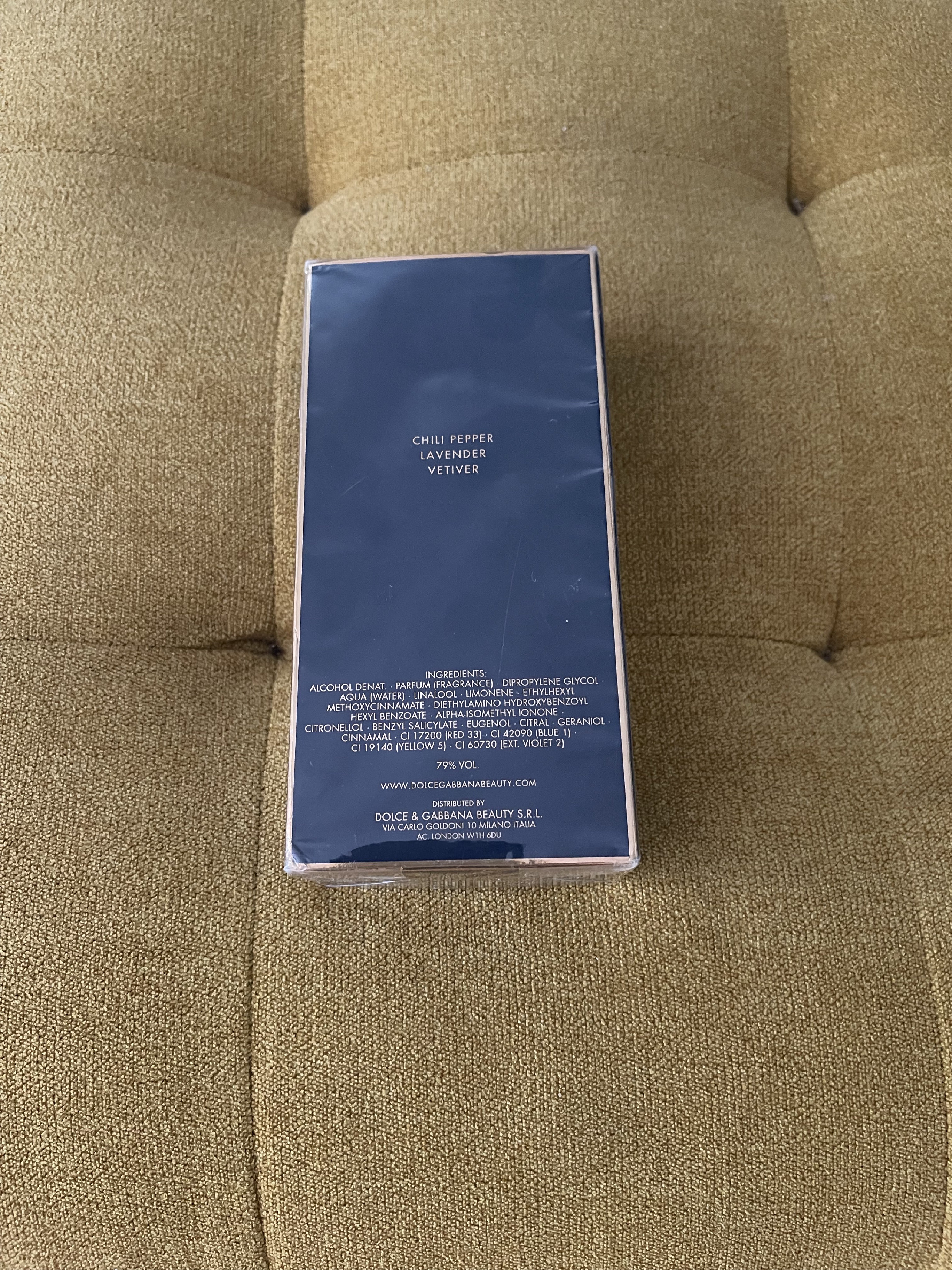 salud y belleza - venta de perfume Dolce&Gabanna de hombre  nuevo  2