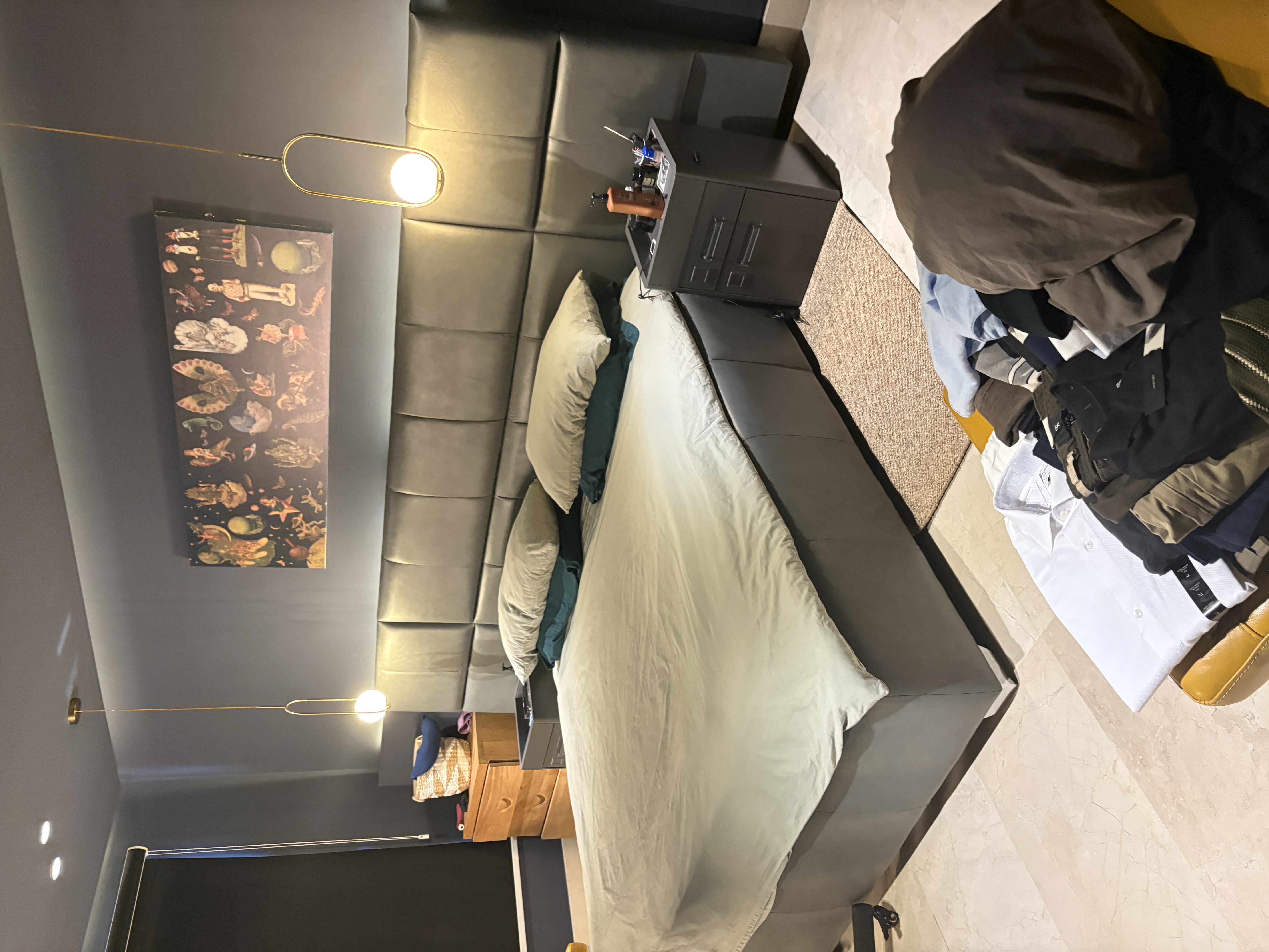 muebles y colchones - Cama King Tapizarte 