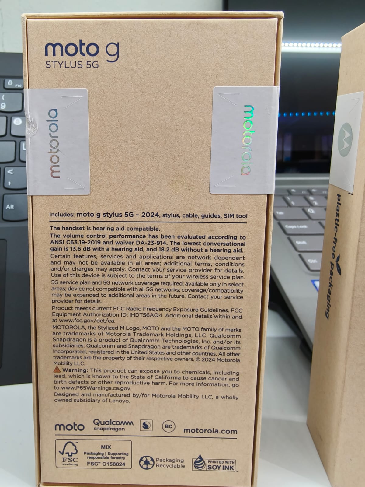 computadoras y laptops - Motorola Stylus 5G 6.7" Ram 8GB y 256 Sim + eSim  2