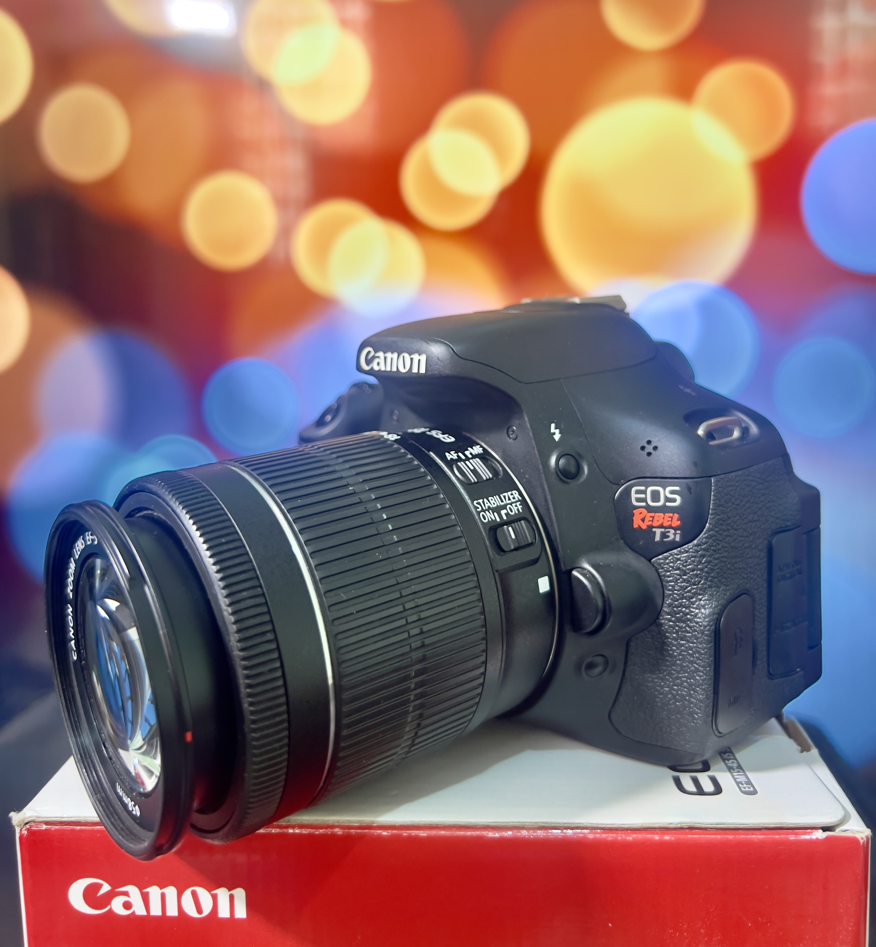 camaras y audio - Camara Canon T3i Como Nueva Recién Importada  0