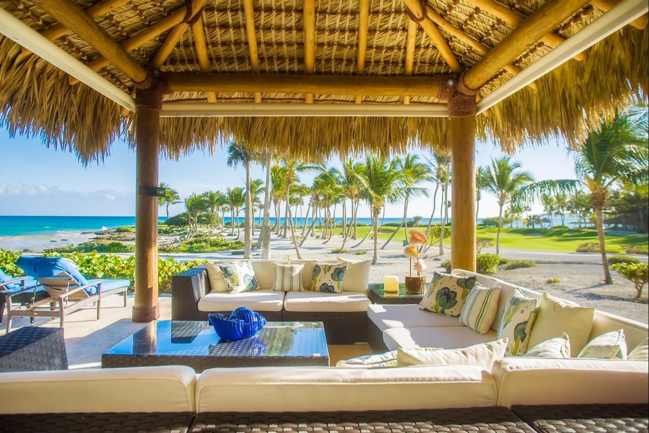 casas vacacionales y villas - Villa Oceanfront, Cap Cana. 3