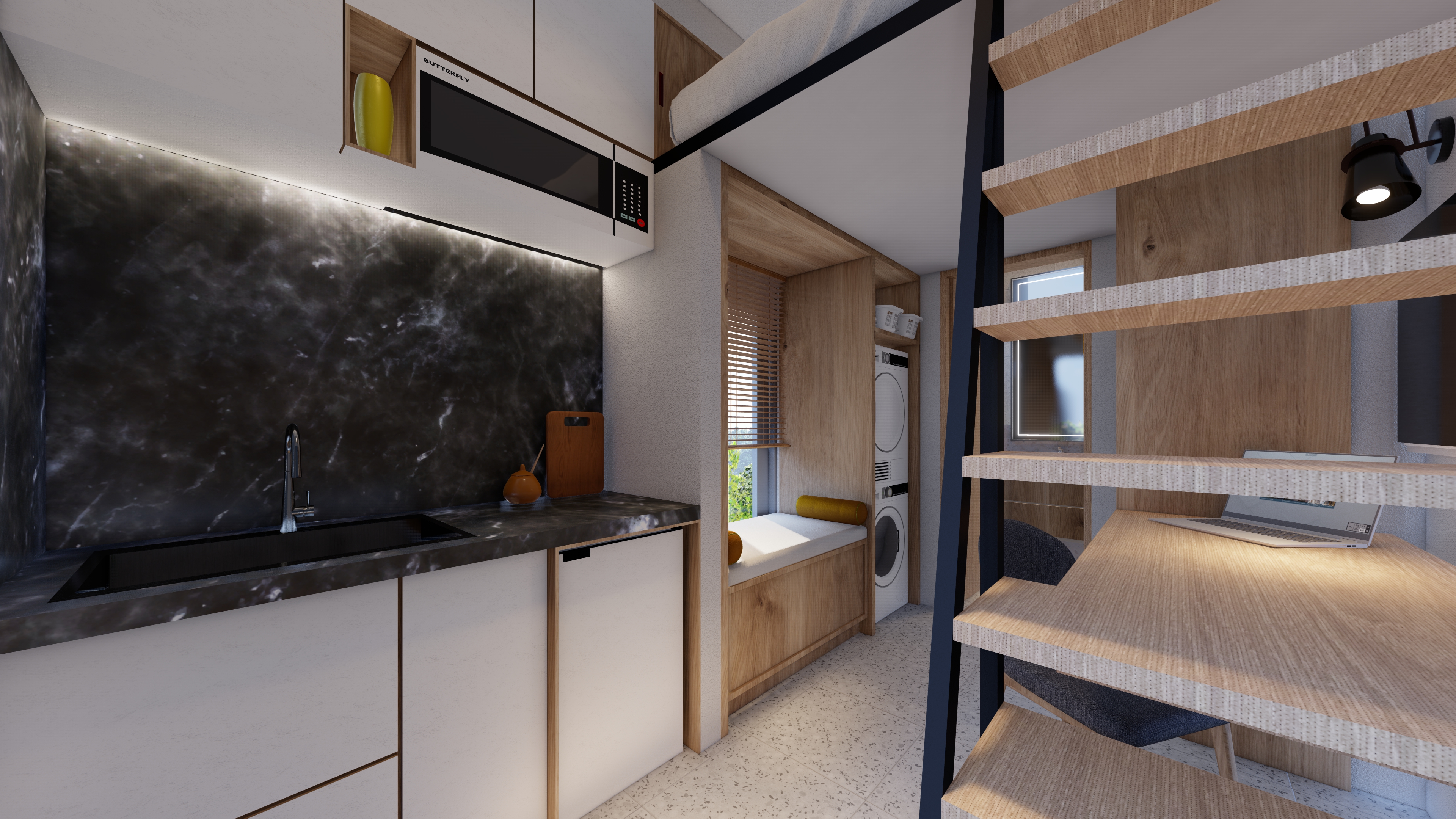 apartamentos - Estudio Tipo Loft En Torre Moderna De Ensanche Naco 5