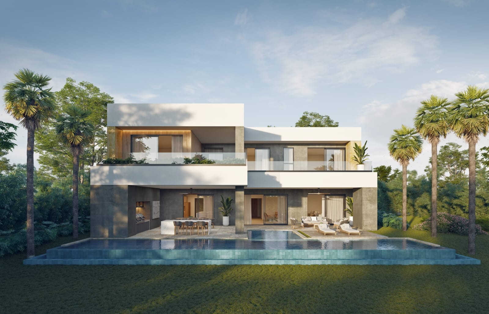 casas vacacionales y villas - Villa de Lujo con Increible Vista en Exclusivo Residencial de Cap Cana  4