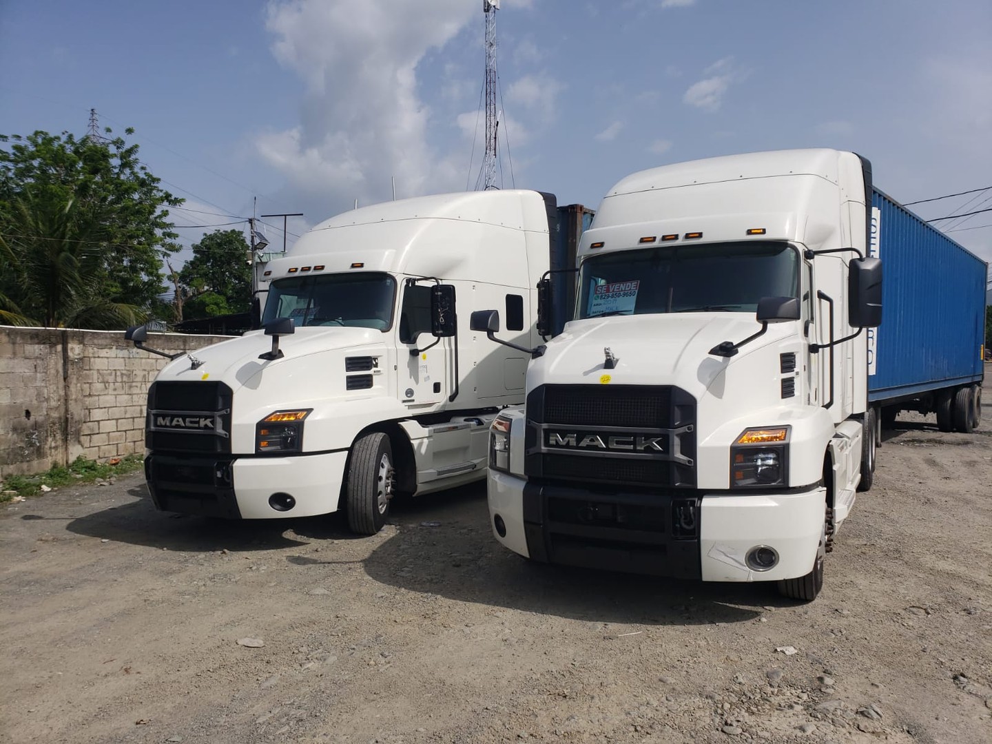 camiones y vehiculos pesados - Mack anthem 2019  motor MP 8  2