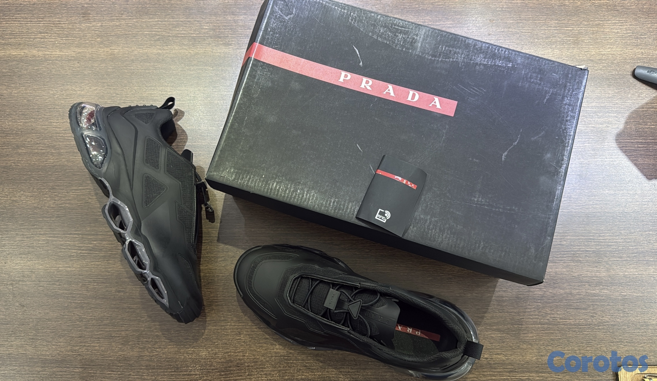 salud y belleza - Tenis Prada Collision Cross Size 42 1/2 Como Nuevo 3