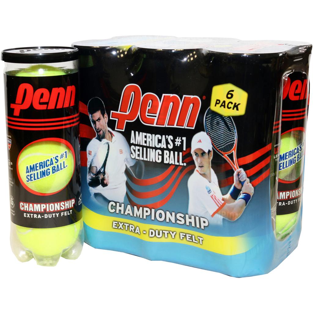 deportes - Bolas de Tennis 6 Paquetes / 18 Unidades