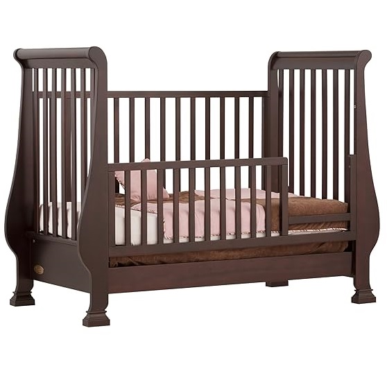 muebles - Cuna Madera Americana. Convertible 3-1 Accesorios 0