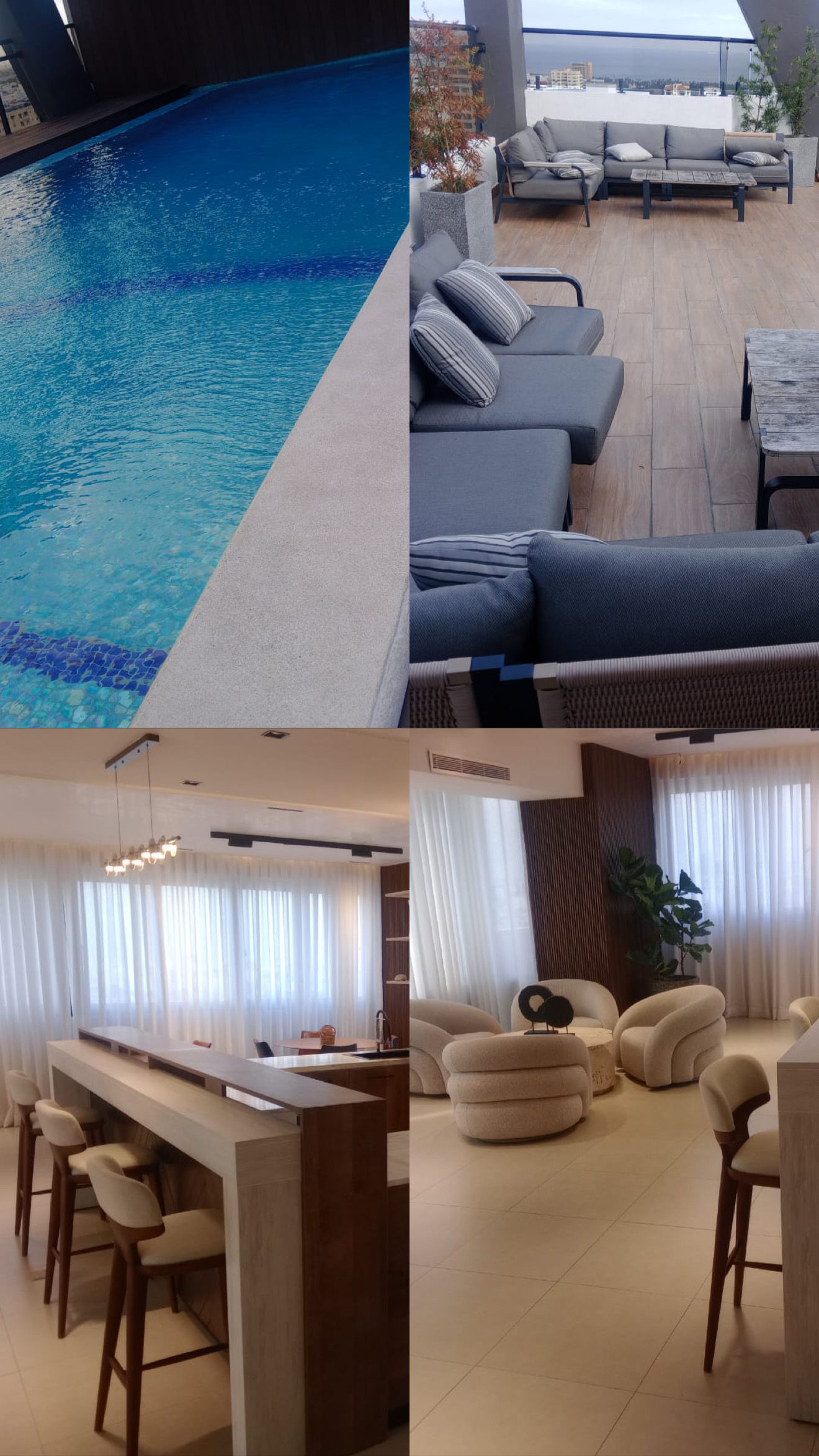 apartamentos - Alquilo Apto. Amueblado, Nueva Torre en Bella Vista.
 5